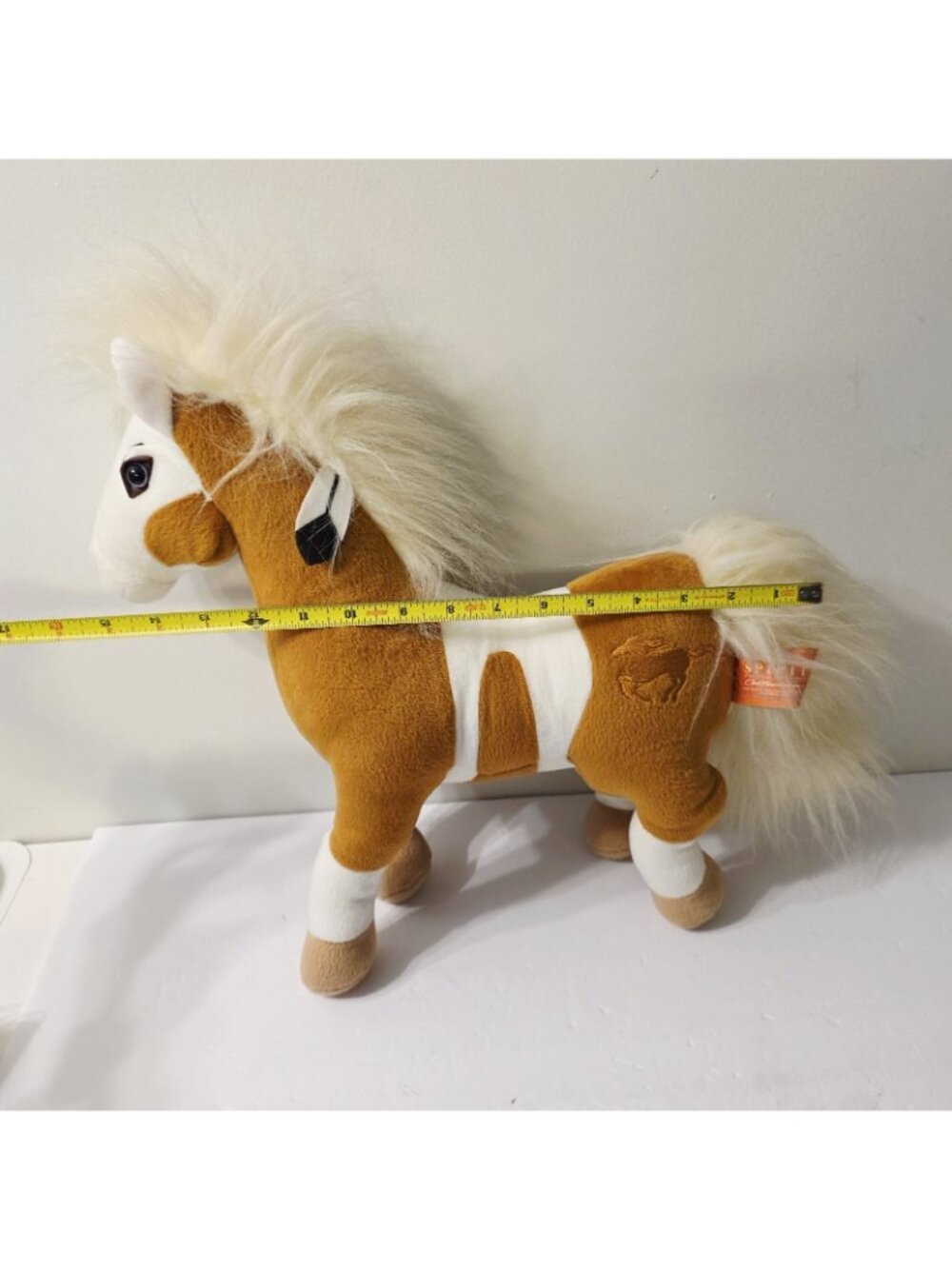 DreamWorks Spirit Stallion Cimarron Rain Horse Plush Bendable 2002 Toy Retired - Picture 6 of 14